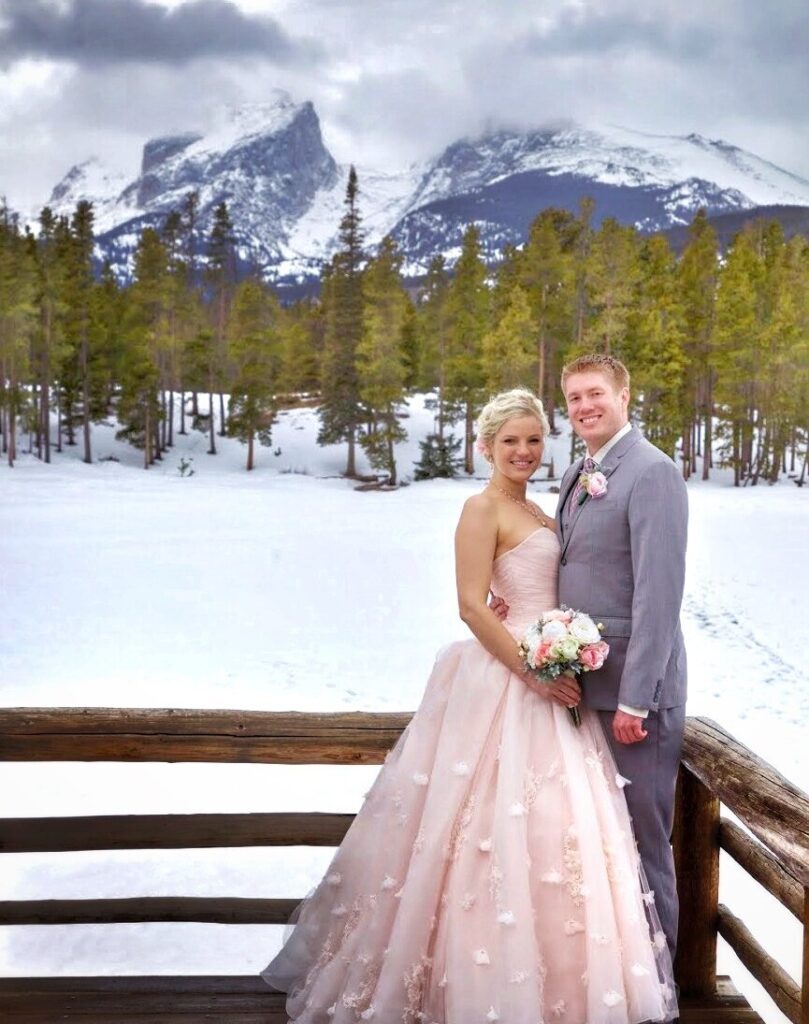 Ben and Kristy wedding at Sprague Lake